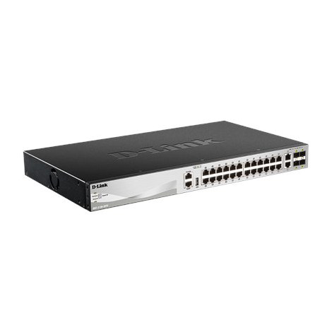 D-Link | DGS-3130-30TS | Switch | Managed L3 | Rack mountable | 1 Gbps (RJ-45) ports quantity 24 | 10 Gbps (RJ-45) ports quantit - 3